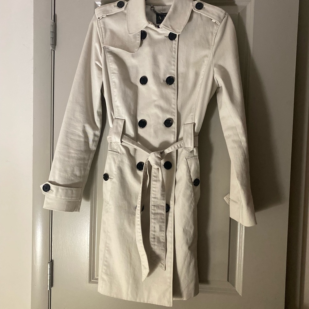 Armani exchange trench coat